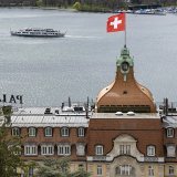 Le nombre de touristes étrangers en Suisse a poursuivi sa croissance l'an dernier (archives). KEYSTONE/URS FLUEELER